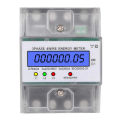 3 Phase 4 Wire Energy Meter 220/380V 5-80A Energy Consumption KWh Meter DIN Rail Installation Digital Power Meter. 