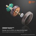 Orient Electric 1200mm Aeroslim Noiseless Energy Efficient BLDC Motor Smart Ceiling Fan with IoT, Remote & Under light.