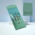 In stock Stainless steel nail tool set 16 pieces pedicure knife beauty pliers large nail clippers ear pickers. 