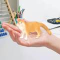 Simulation Animals Figures Cats Figurines for Party Favor Cake Topper.