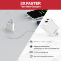 Teton 30W GaN Fast Charger Travel Charger Fast Wall Travel Chargers Adapter For iPhone  17/16/15/14/13/12 and Samsung/Android. 