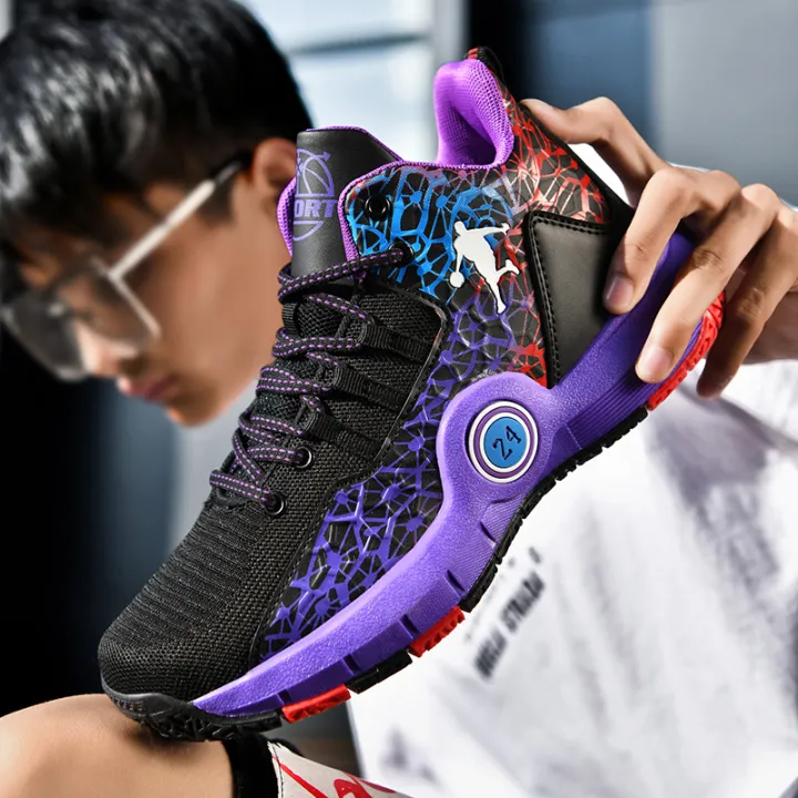Size%2031-45%20Men's%20Shoes%20Rubber%20Soles%20Floor%20Friction%20Sound%20Basketball%20Shoes%20Young%20Boys%20Sneakers%20Men%20Basket%20Femme%20Tenis%20Trainers%20KEEMEEUYZO%20-%20Image%205