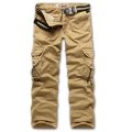 Military Men Cargo Pants Army Green Bigckets Cotton Mens Casual Trousers Comfortable Male Autumn Army Pants Plus Size. 