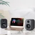 AIYIMA S400 ses 80W kitaplık aktif hoparlörler stüdyo monitör 3 inç Bluetooth USB DAC HiFi ev Subwoofer müzik sistemi TV PC. 