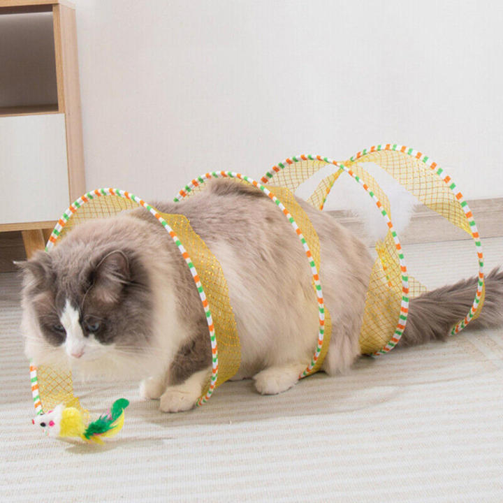 Spring%20%20%20Tunnel%20Multi-channel%20Interactive%20Foldable%20Indoor%20%20%20Portable%20Durable%20Foldable%20Tunnel%20for%20Indoor%20Use%20%20Play%20Pet%20Enrichment%20Feline%20Fun%20%20Entertainment%20-%20Image%203