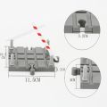 【The road to happiness Store】Wooden Train Track Accessories Wood Track Barrier Educational Wooden Railway Toys For Kids day gifts.
