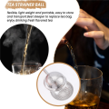 Tea Strainer Ball Shape Mesh Tea Filter Reusable Tea Bag Tea Tool. 
