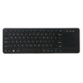 2.4G Wireless Touchpad Keyboard Multi-touch Ultra-slim with USB Receiver for Android Smart TV Computers Ladtops Desktops.