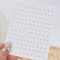 5pcs 3D Ranbom Mix Shape Silver Nail Nail Art Decoration Stickers Luxury Kawaii Star Series Sliders Decals Nail Accessories DIY.