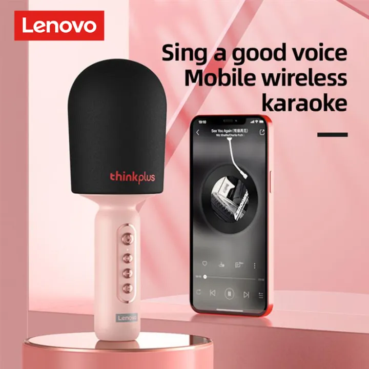 Lenovo%20M1%20Handheld%20Microphone%20Wireless%20Bluetooth%20HIFI%20Sound%20Quality%20Karaoke%20Artifact%20Mobile%20Phone%20Live%20Home%20Portable%20For%20Party%20-%20Image%203