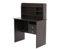 KD Study Table with Shelves Storage /Computer Table/Writing Office Desk for Home Office ( Finish Color Black). 