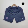 Latest Paris Saint-Germain Home Navy Blue Short Football Pants. 
