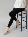 Winter Special Comfortable Cotton Back Pocket Leggings Ties Pant for woman wide long length leggings. 