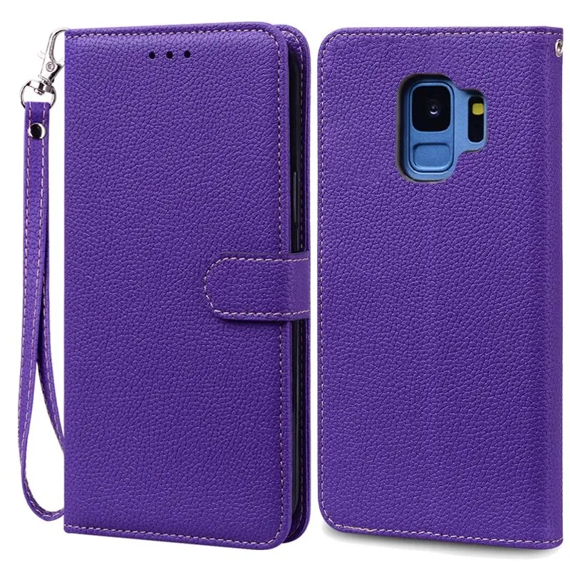 Purple Flip Case Samsung S9 For Galaxy S9 Plus Flip Cases Smart