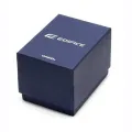 EF-558D-2AV Silver Stainless Steel Chronograph Watch For Men - Royal Blue & Silver. 