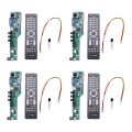 4X Free Program T.HD8503.03C Universal LCD TV Controller Driver Board TV/AV/PC/HDMI/USB Russian Language 5 OSD Games. 
