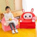 Kids Armchair Slipcover Foldable Washable for Home Bedroom. 