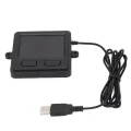 Trackpad USB Wired Embedded Compact Size 2 Buttons Portable Practical Computer Touch Pad for Laptops Desktops. 