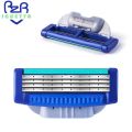 【7Rings Store】New upgraded men's Razor Facial shaving cassettes High quality Men shaving blades Compatible Gillette mach 3 razor. 