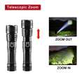Ultra Bright Zoom LED Rechargeable Torch Light. 