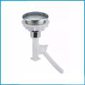 Single Replacement Round Head ABS Flush Toilet Push Button.