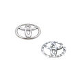 Toyota car logo. 