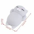 5pcs Squishy Kawaii Cat Mini Squishies Stress Mochi Squishy Toys Mochi Squishies Animal Cat Stress Mochi Animal Toy Gift for Kid.