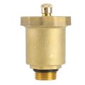 Brass Automatic Air Vent Valve 1/2 inch Male Thread for Solar Water Heater Pressure Relief Valve Tools Air Vent Valve.