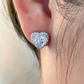 Carat Stud Earrings Attractive Piercing Design Earrings. 