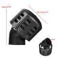 35mm Bullet Air Motors Filter Cleaner Intake Motorcycle 50cc 70cc 90cc 110cc Pit Dirt Bike ATV Quad Scooter - Carbon. 