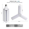 【Alizeker Mall】45W LED Lamp Folding Bulb 220V E27 Super Bright Adjustable Angle Bulb Indoor Home Decor Lampada Led Light Lamp.