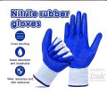 Nylon Rubber Coated Safety Hand Gloves - Durable, Cut-Resistant & Chemical-Resistant | Ideal for Industrial, Household, & Bike Riding Use (6 Pair)STI. 