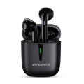 Awei T21 TWS Wireless Bluetooth Sports Earbuds Type-C Gaming With Built-In Microphone. 