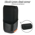 Speaker Dust Cover Portable Speaker Travel Carrying Bag Storage Bag Bottom Opening Design Nylon Lycra Travel Carrying Protective Cover Compatible For Partybox 100/110 Speaker. 