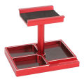 Rc car workstation rC Work Stand Aluminum Alloy RC Car Repair Workstation Kit with Magnetic Screw Trays for SCX24 1/18 1/24 RC Cars.