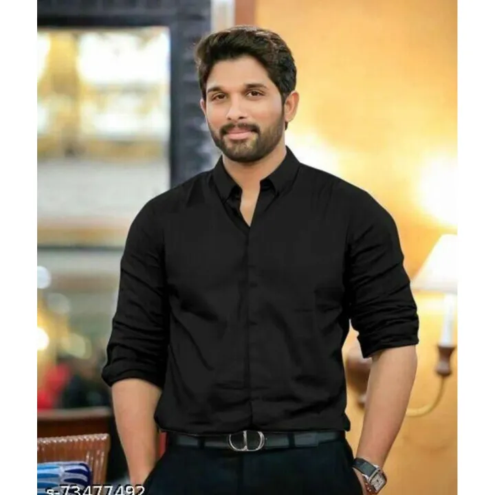 Men's%20Comfortable%20Black%20%20Formal%20Shirt%20-%20Image%203