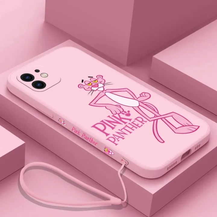Pink%20Panther%20Phone%20Case%20For%20iPhone%2014%2013%2012%2011%20Pro%20Max%20Mini%20X%20XR%20XS%20MAX%20SE20%208%207%20Plus%206%206S%20Plus%20Silicone%20Cases%20with%20Hand%20Strap%20-%20Image%205