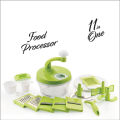 PLATINUM 11 IN 1 Manual Food Processor All in One Multi Function Manual Food Processor Salad Tools. 