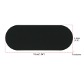 2pcs Drum Rim Guards, Side Protection Pads for Percussion Instrument Accessories.