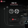 UiiSii HM12 Original On-Ear Deep Bass Good Treble Earphone - Black.