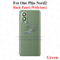 For onePlus Nord 2 Back Panel/Backshell/ Casing +Camera Lens  With Logo-All Colors Available. 