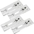 JAERBEE Sectional Sofa Connection with Snap Lock, Couch Clips Furniture Connector, Snap Connector Fastening for Sofa Furniture.