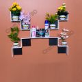 L shape Wall Shelf Self Adhesive Punch Free Wall Decor (10/8/6 Pcs 1 Set Stand ) Waterproof Premium Quality.. 