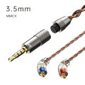 CVJ VS400 Typec interchangeable audio plug 2.5 3.5 4.4mm cable 0.75mm C pin 0.78mm mmcx. 