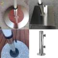 Deck Umbrella Base Stand Parasol Umbrella Clamp for Summer Beach Garden Yard.