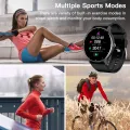 TagoBee Women Smart Watch Men Smartwatch Android IOS Round Screen Weather Forecast Heart Rate Monitor Sports Ladies Clock. 