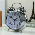 Double Bell Desk Table Alarm Clock Smiley.