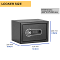 Fingerprint Locker Box Zymak L128FC Digital Plus Fingerprint Safe In Bangladesh Biometric Vault Safe Box Affordable Choice Sinduk Iron Safe. 