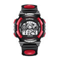 【DATA FROG Global MALL】(NEW)Kids LED Round Dial Alarm Stopwatch Week Waterproof Wrist. 