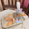 16cm Store Ratatouille Chef Remy Magnetic Shoulder Toy Gifts Kawaii Plush Stuff Toys For Friends Birthday Gift. 